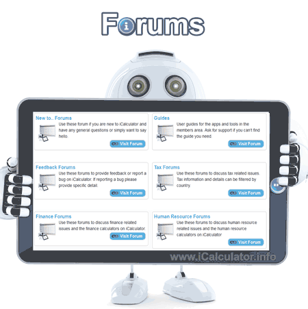 Leave a message on our tax forums